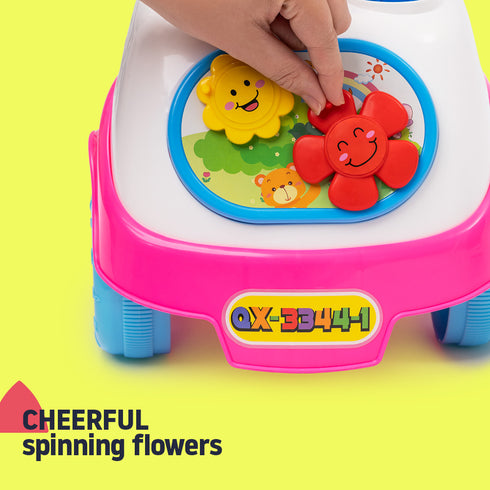 Baby Ride on Car Walker - Pink